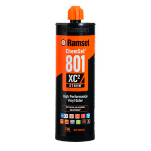 Ramset 600ml Chemset 801 XTREM XC² Chemical Ancor Masonry