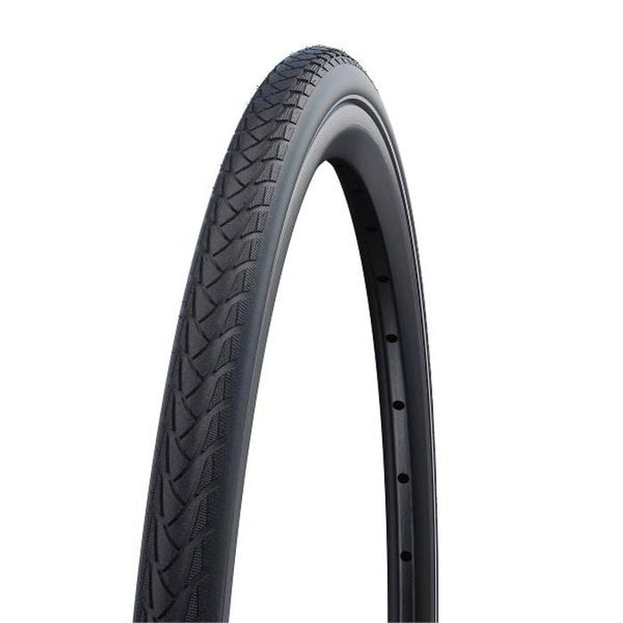 Schwalbe Wheelchair Marathon Plus 24 X 1.00" (25-540) Evolution Line Black Reflective Sidewall Tyre