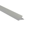 Dural 2.5m x 16mm T-Cover Silver Tile Trim
