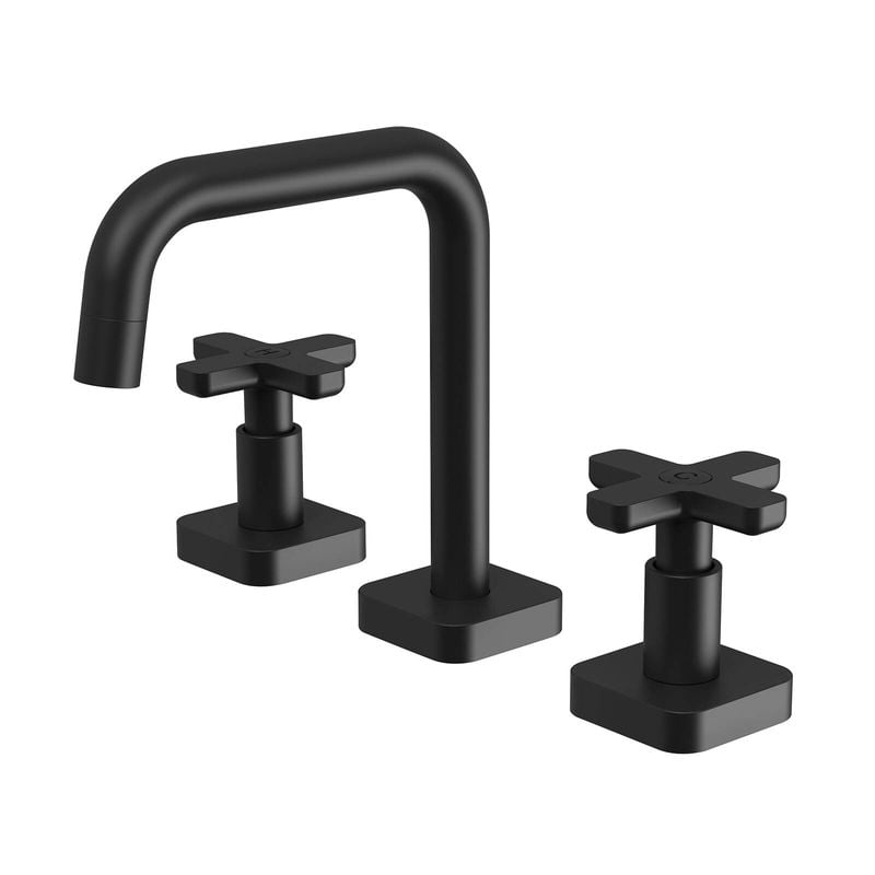 Mondella  Matte Black Lead Free Overture Basin Set
