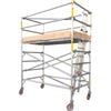 Instant Access 1.3 x 2.5 x 2.5m 225kg Aluminium Double Width Mobile Scaffold Tower