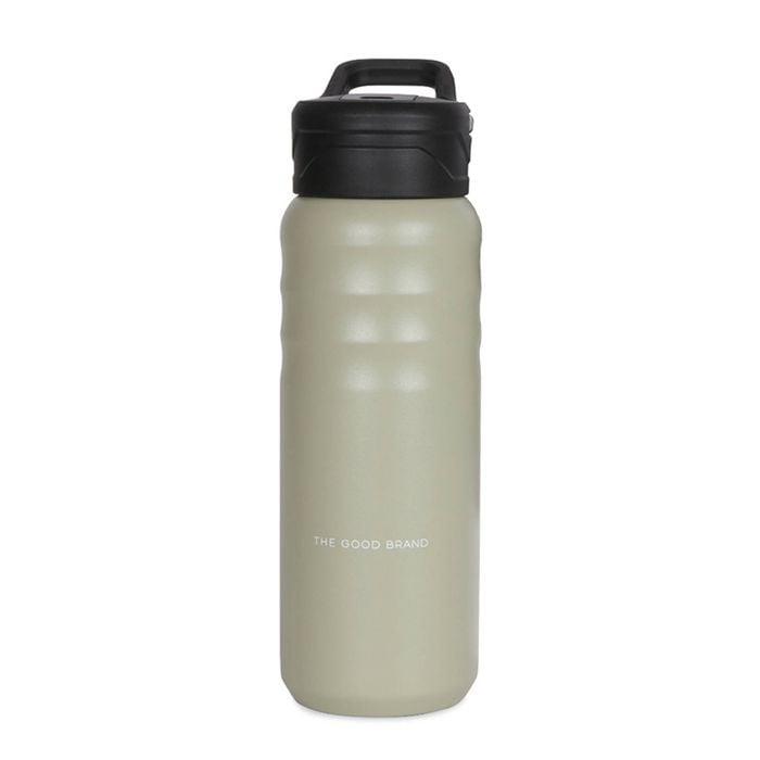 The Good Brand 709ml Large Insulated Drink Bottle - Sage