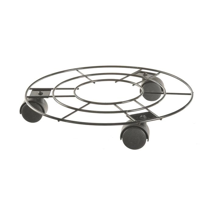 EDEN 35cm Round Pot Plant Trolley