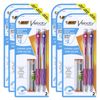 12pc Bic Velocity Mechanical Drawing Pencil Original W/refil Set 0.7mm Assorted
