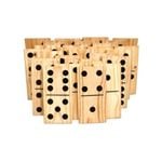 Mega Outdoor Dominoes Game Set with 28 Pieces 30cm