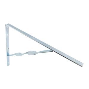 Carinya 500 x 400mm Zinc Heavy Duty Twisted Stayed Bracket