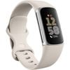 Fitbit Charge 6 Fitness Tracker (porcelain/silver Aluminium)