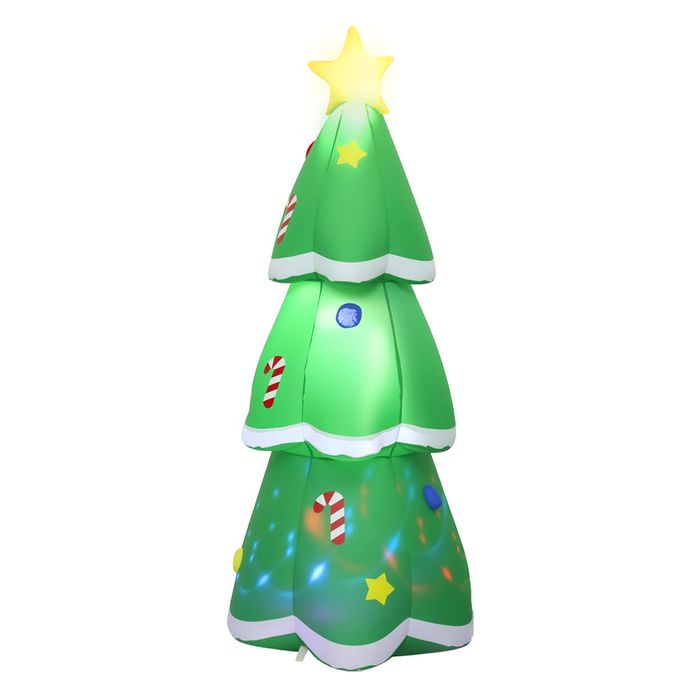 Santaco 1.5m Christmas Inflatable Tree Outdoor Decoration