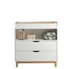 Joy Baby Aurora 2 Drawers Chest Of Draw With Change Table - White