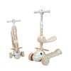 BoPeep Foldable Kids Scooter Flipable Seat Beige