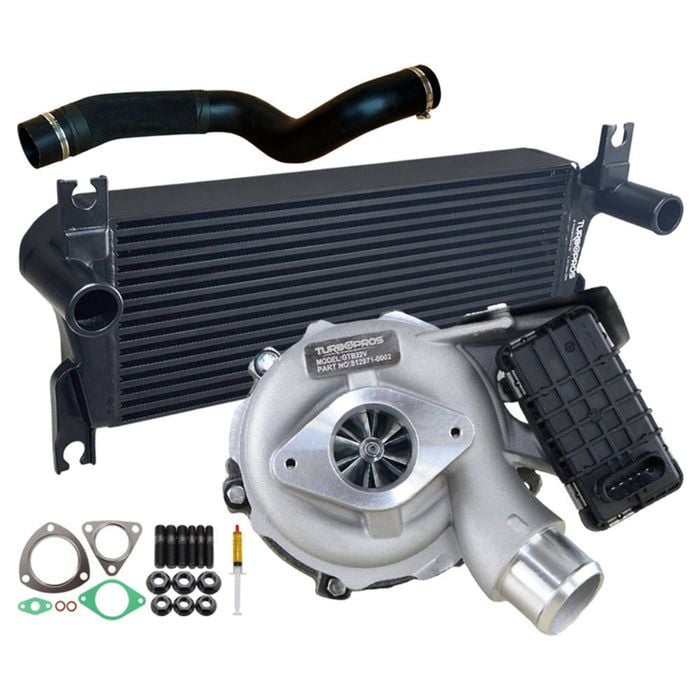 Upgrade Billet Turbo Charger With 106mm Intercooler & Hose For Ford Ranger 3.2l 2011-2015