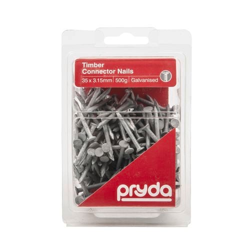 Pryda Timber Connector Nails 35 x 3.15mm 500g - Bunnings Australia