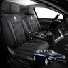 Australian Goose Edition Front Seat Covers for BMW 7 Series 2009 - 2015 (F01 F02 F03 F04) - Suede, Universal Fit - Black