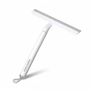 9.64-Inch White Shower Squeegee