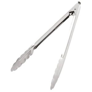 Vogue Kitchen Tongs Stainless Steel 240mm Commercial Catering Utility