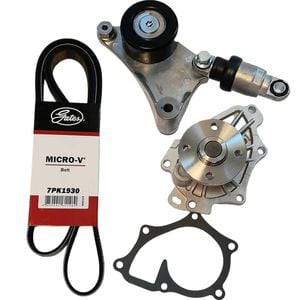 Engine Drive Belt Tensioner & Water Pump Kit For Toyota Camry 2AZFE 2AZ-FE