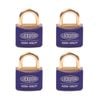 Lockwood 30mm Body 19mm Shackle Opening 110 Series Padlock - Quad Pack