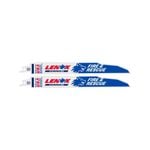 Lenox 225mm 6 TPI Demolition Reciprocating Saw Blade - 2 Pack