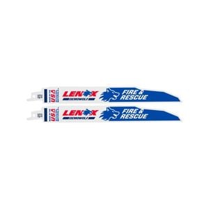 Lenox 225mm 6 TPI Demolition Reciprocating Saw Blade - 2 Pack