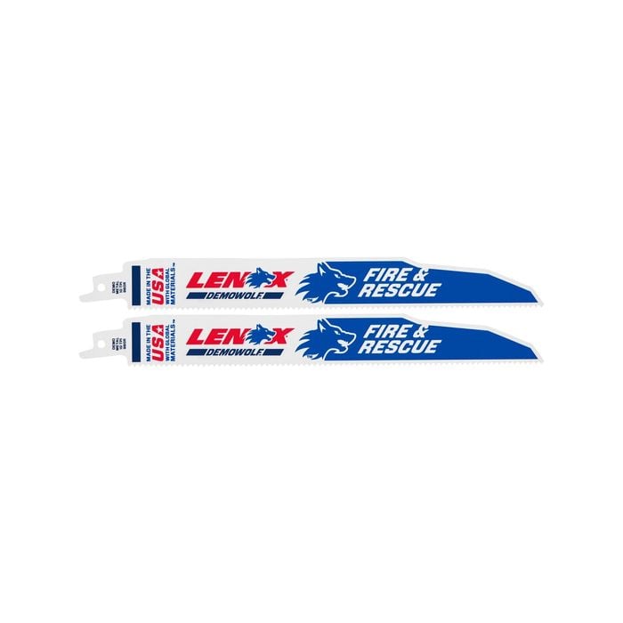 Lenox 225mm 6 TPI Demolition Reciprocating Saw Blade - 2 Pack
