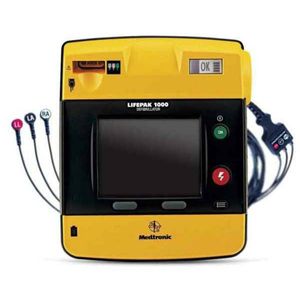 LIFEPAK 1000 Defibrillator with ECG Display & Manual Override