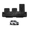 Third Row Seat Floor Mat For Toyota Prado 150 Series 7 Seater 2009-2024 Heavy Duty All Weather Car Mats Carpet Liner Set