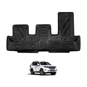 Third Row Seat Floor Mat For Toyota Prado 150 Series 7 Seater 2009-2024 Heavy Duty All Weather Car Mats Carpet Liner Set