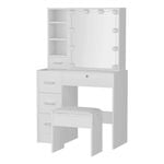 Artiss Vanity Dressing Table LED White