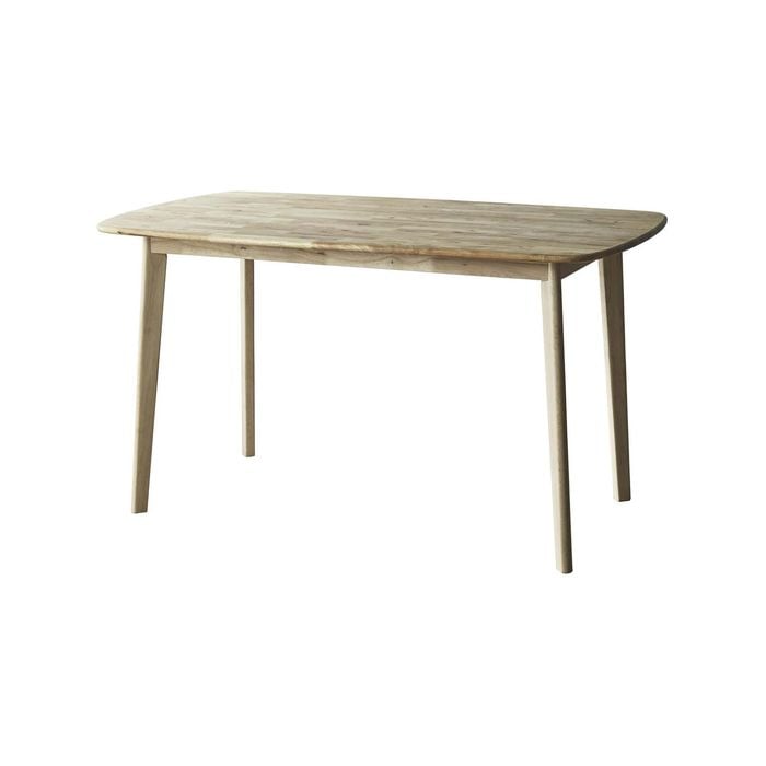 Natural Signature 1350mm Raw Natural Hockey Dining Table