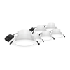 Click Dimmable Flush Face LED Downlight 8W 6 Pack 