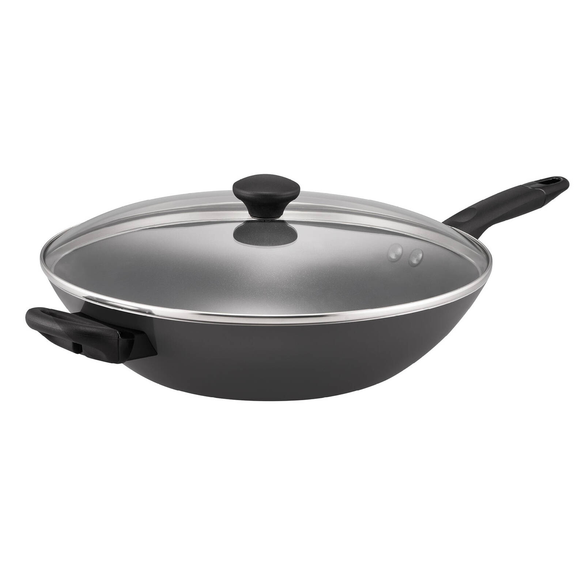 RACO SmartStart Ceramic Nonstick Induction Covered Wok with Helper ...