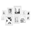 Gallery Wall Set - 10 White Photo Frames