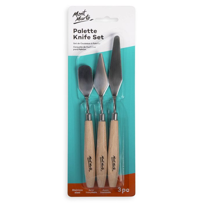 Mont Marte 6 Piece Palette Knife Set