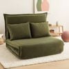 Artiss Floor Lounge Chair Sofa Bed 2 Seater