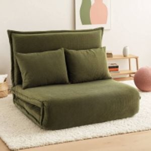 Artiss Floor Lounge Chair Sofa Bed 2 Seater
