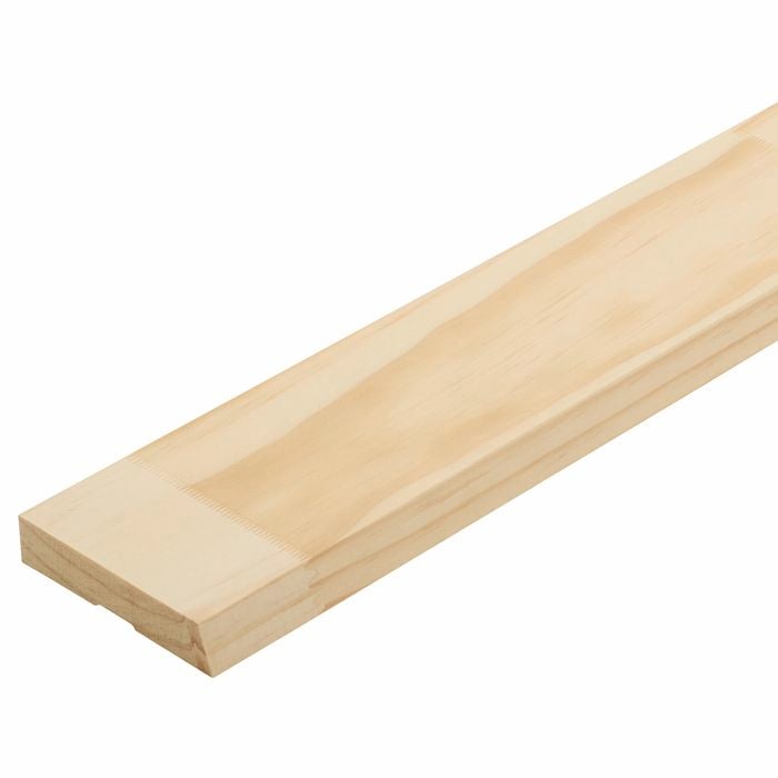 90 x 18mm 5.4m Untreated Finger Jointed Pine Single Bevel Arch