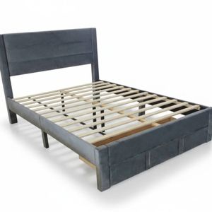 Heloise Bed Frame With Drawer - Double