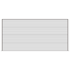 B&F Garage Door 0-2400 x 5305-5500mm Surfmist Tuscan Sectional Garage Door