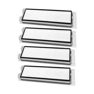 iDeer life 4PK Filter Compatible with Roborock P10/P10S/Qrevo PRO/Qrevo MaxV