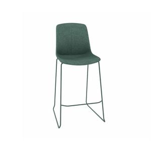 Olg Vista Rise Bar Stool Moss Shell Upholstered Seat And Back