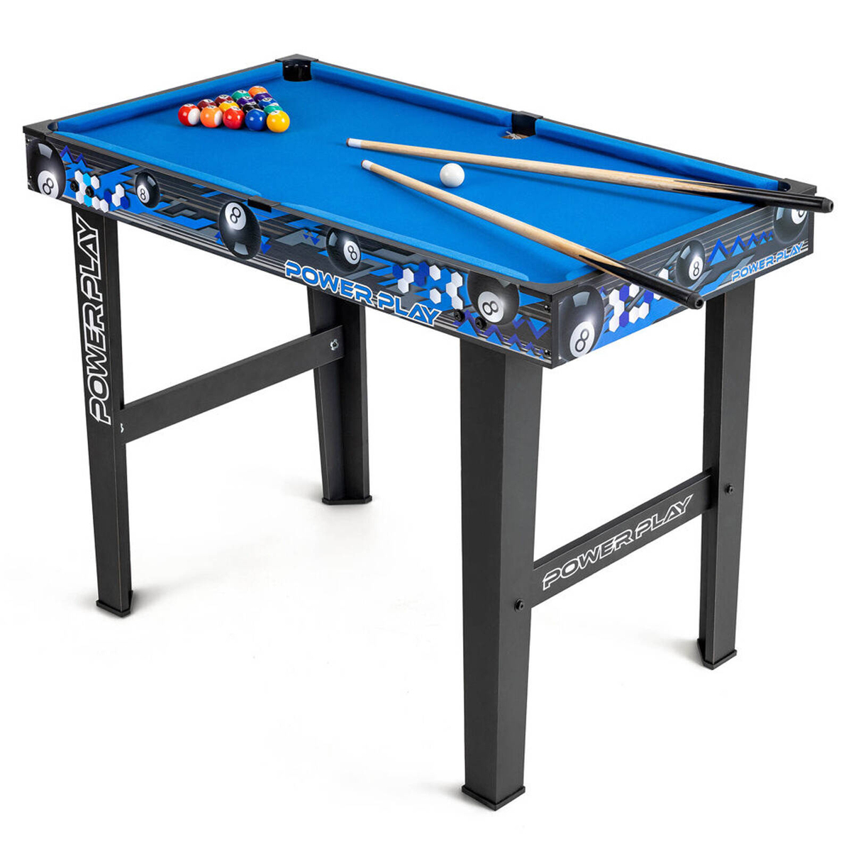 Wilton Bradley 3Ft Indoor Pool Family Entertainment Snooker Game Table ...