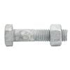 Zenith M12 x 50mm Hot Dipped Galvanised Hex Head Bolt And Nut - Each