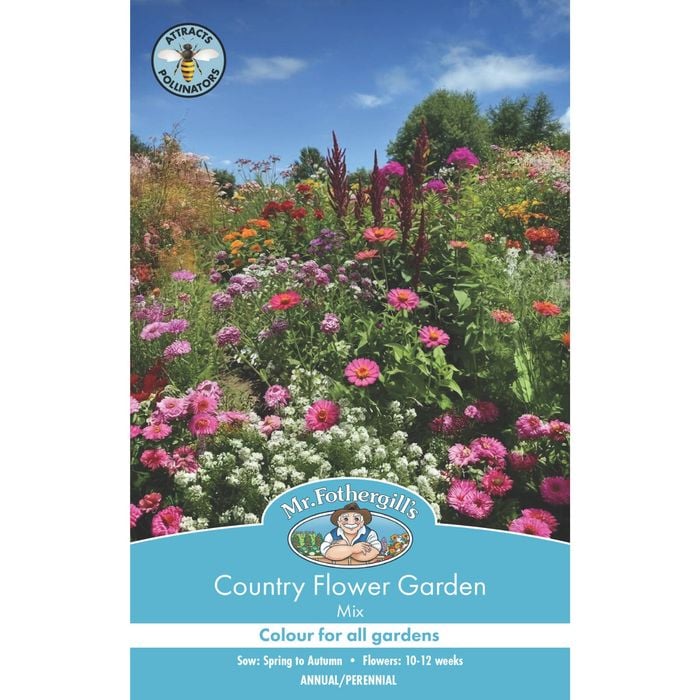 Mr Fothergill’s Country Flower Garden Mix Seeds