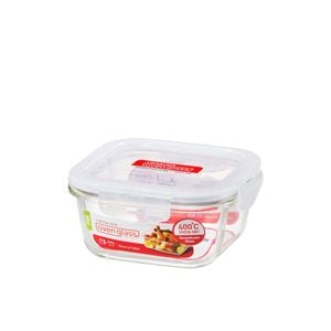 Lock & Lock Square Glass Container 500mL