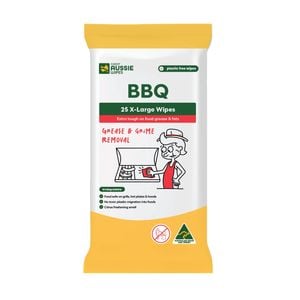 Great Aussie X-Large BBQ Wipes - 25 Pack