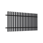 RapidFence 2200 x 900 x 90mm Black Blade Fence Panel