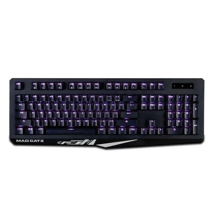 Mad Catz S.T.R.I.K.E. 4 RGB Gaming Keyboard w/Cherry MX Red Keys
