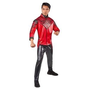 Marvel Shang-Chi Deluxe Adults Dress Up Halloween Party Costume Set Size XL