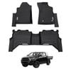 AUSGO Car Floor Mats for Toyota Hilux Dual Cab Hybrid 48V 2024-Onwards All-Weather Floor Liners