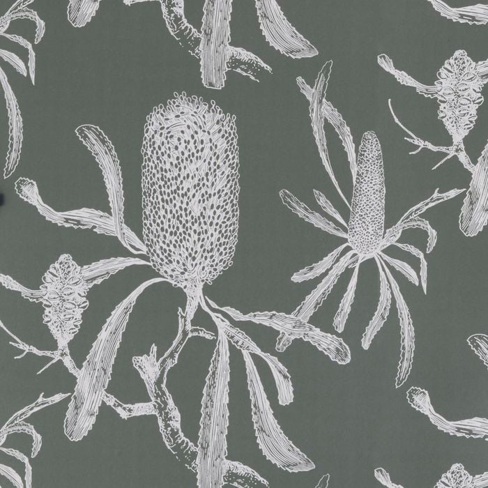 Porter's Paints 61.5cm x 10m Roll Bushland Banksia Wallpaper - 61.5cm x 10m